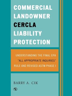 Commercial Landowner CERCLA Liability Protection - Cik, Barry A.