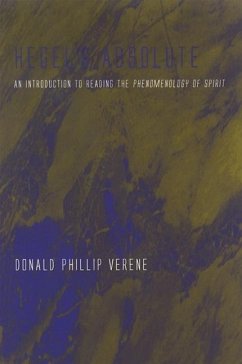 Hegel's Absolute - Verene, Donald Phillip