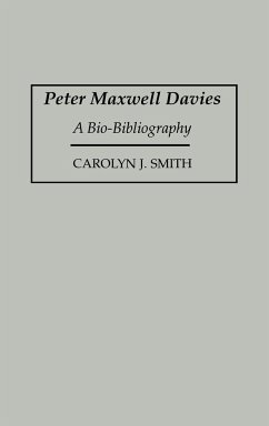 Peter Maxwell Davies - Smith, Carolyn J.