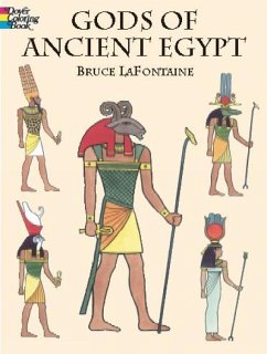 Gods of Ancient Egypt Coloring Book - Lafontaine, Bruce