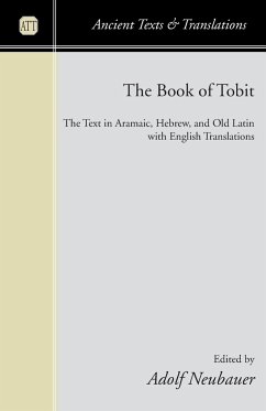 The Book of Tobit - Neubauer, Adolf