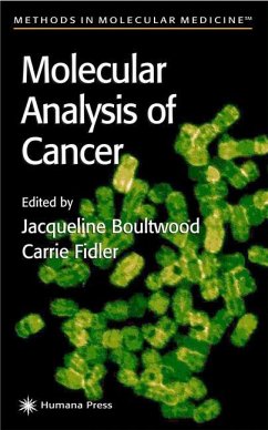 Molecular Analysis of Cancer - Boultwood, Jacqueline / Fidler, Carrie (eds.)