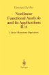 Nonlinear Functional Analysis and Its... - Bild 1