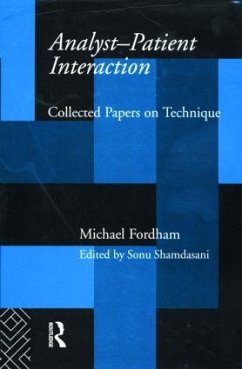 Analyst-Patient Interaction - Fordham, Michael