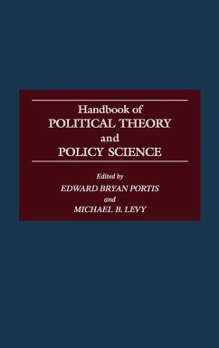 Handbook of Political Theory and Policy Science