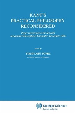 Kant¿s Practical Philosophy Reconsidered - Yovel, Y. (Hrsg.)