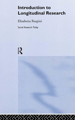 An Introduction to Longitudinal Research - Ruspini, Elisabetta