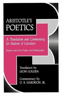 Cover Aristotle's Poetics
