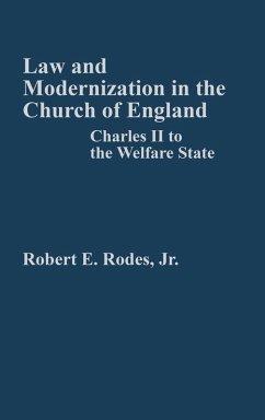 Cover Law and Modernization in the Church of England