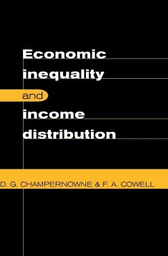 Economic Inequality and Income Distribution - Champernowne, D. G.; Cowell, F. A.