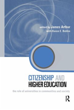 Citizenship and Higher Education - James Arthur / Karen Bohlin (eds.)