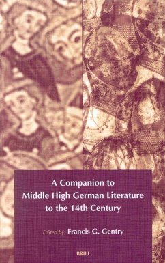 Cover A Companion to Middle High German Literature to the 14th Century