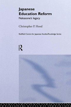 Japanese Education Reform - Hood, Christopher P