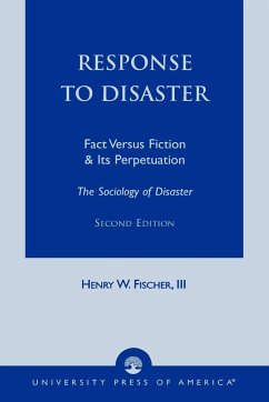 Response to Disaster - Fischer, Henry W.