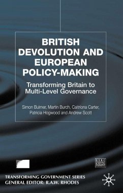 British Devolution and European Policy-Making - Bulmer, S.;Burch, M.;Carter, C.