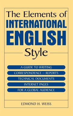 Cover The Elements of International English Style