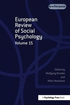 European Review of Social Psychology - W. Stroebe / M. Hewstone (eds.)