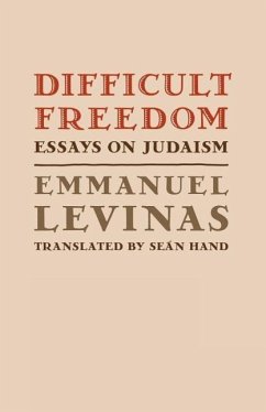 Difficult Freedom - Levinas, Emmanuel