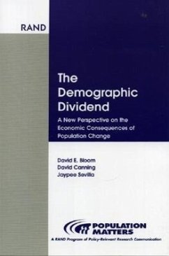 Demographic Dividend - Bloom, David E; Sevilla, Jaypee; Canning, David