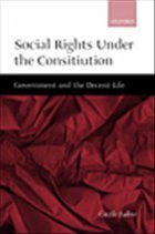 Social Rights Under the Constitution - Fabre, Cécile