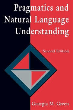 Pragmatics and Natural Language Understanding - Green, Georgia M