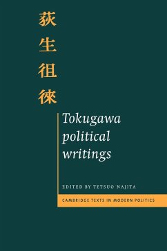 Tokugawa Political Writings - Najita, Tetsuo (ed.)