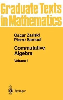 Commutative Algebra I - Zariski, Oscar;Samuel, Pierre