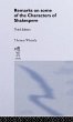 Remarks on Some of the Characters of... - Bild 1