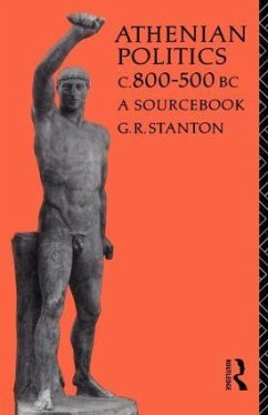 Athenian Politics C800-500 BC - Stanton, G R