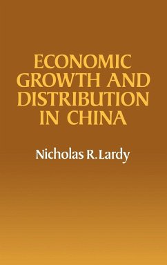 Economic Growth and Distribution in China - Lardy, Nicholas R.