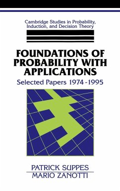 Foundations of Probability with Applications - Suppes, Patrick; Zanotti, Mario