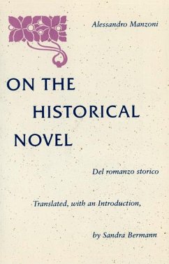 On the Historical Novel - Manzoni, Alessandro