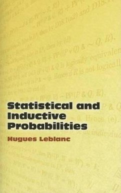 Statistical and Inductive Probabilities - Leblanc, Hugues