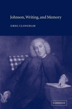 Johnson, Writing, and Memory - Clingham, Greg; Greg, Clingham