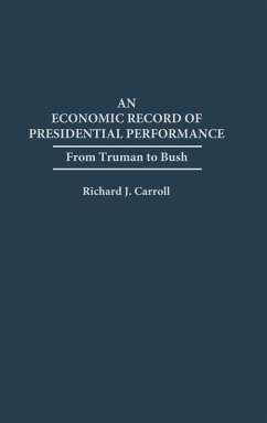 Cover An Economic Record of Presidential Performance