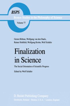 Finalization in Science - Schäfer, Wolf
