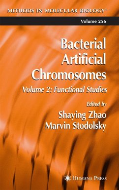 Bacterial Artificial Chromosomes - Zhao, Shaying / Stodolsky, Marvin (eds.)