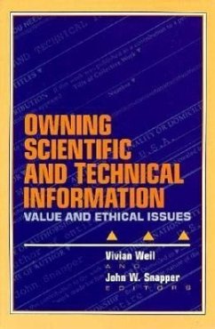 Owning Scientific and Technical Information - Snapper, John W