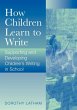 How Children Learn to Write - Bild 1