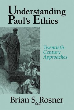 Cover Understanding Paul's Ethics
