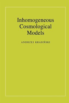 Inhomogeneous Cosmological Models - Krasinski, Andrzej; Krasi&324 Ski, Andrzej; Krasi Ski, Andrzej