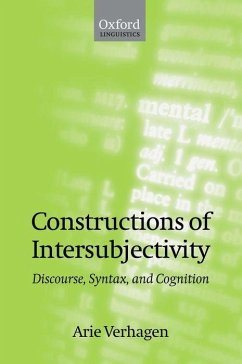 Constructions of Intersubjectivity - Verhagen, Arie