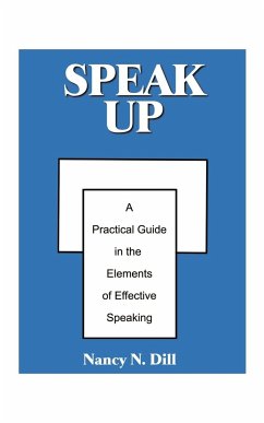 Speak Up - Dill, Nancy N.