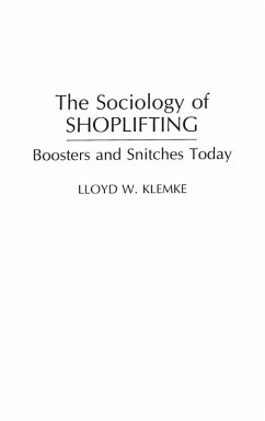 Cover The Sociology of Shoplifting
