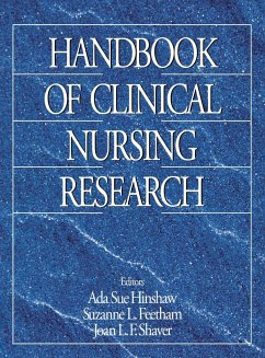 Handbook of Clinical Nursing Research - Hinshaw, Ada Sue; Feetham, Suzanne L.; Shaver, Joan