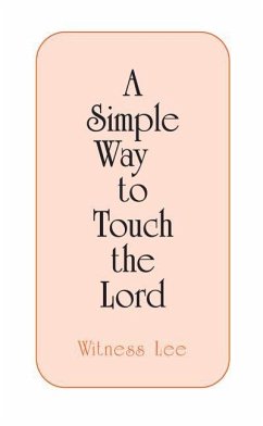 Simple Way to Touch Lord - Lee, Witness