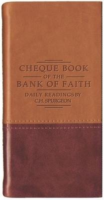 Chequebook of the Bank of Faith - Tan/Burgundy - Spurgeon, C. H.
