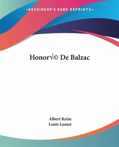 Honoré De Balzac