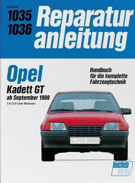 Opel Kadett GT ab September 1988 Opel Kadett GT ab September 1988