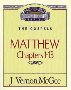 Thru the Bible Vol. 34: The Gospels (Matthew 1-13) - McGee, J Vernon